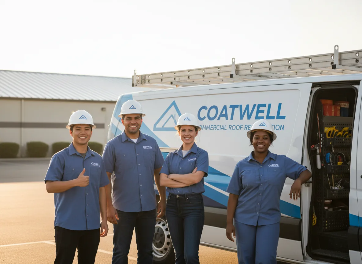 Commercial roof coating company in Enterprise, KS
